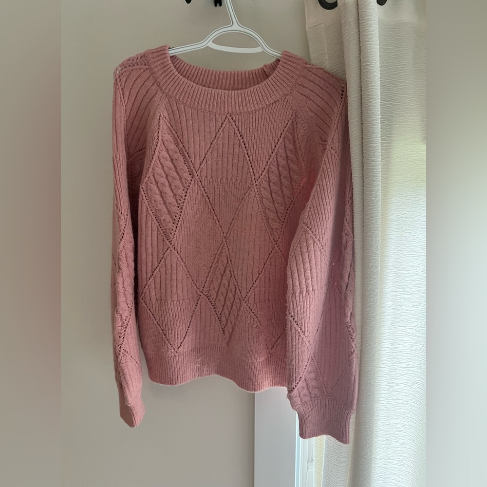 Pants Store— Pink Sweater